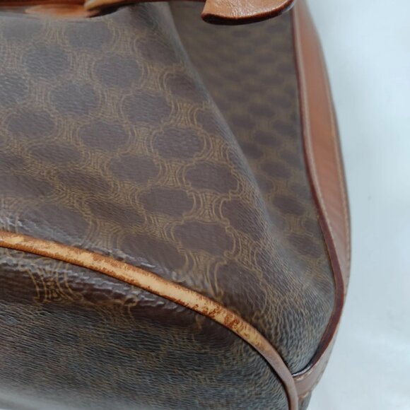 Celine Monogram Macadam Drawstring Bucket Hobo Bag - EUC - Picture 8 of 10